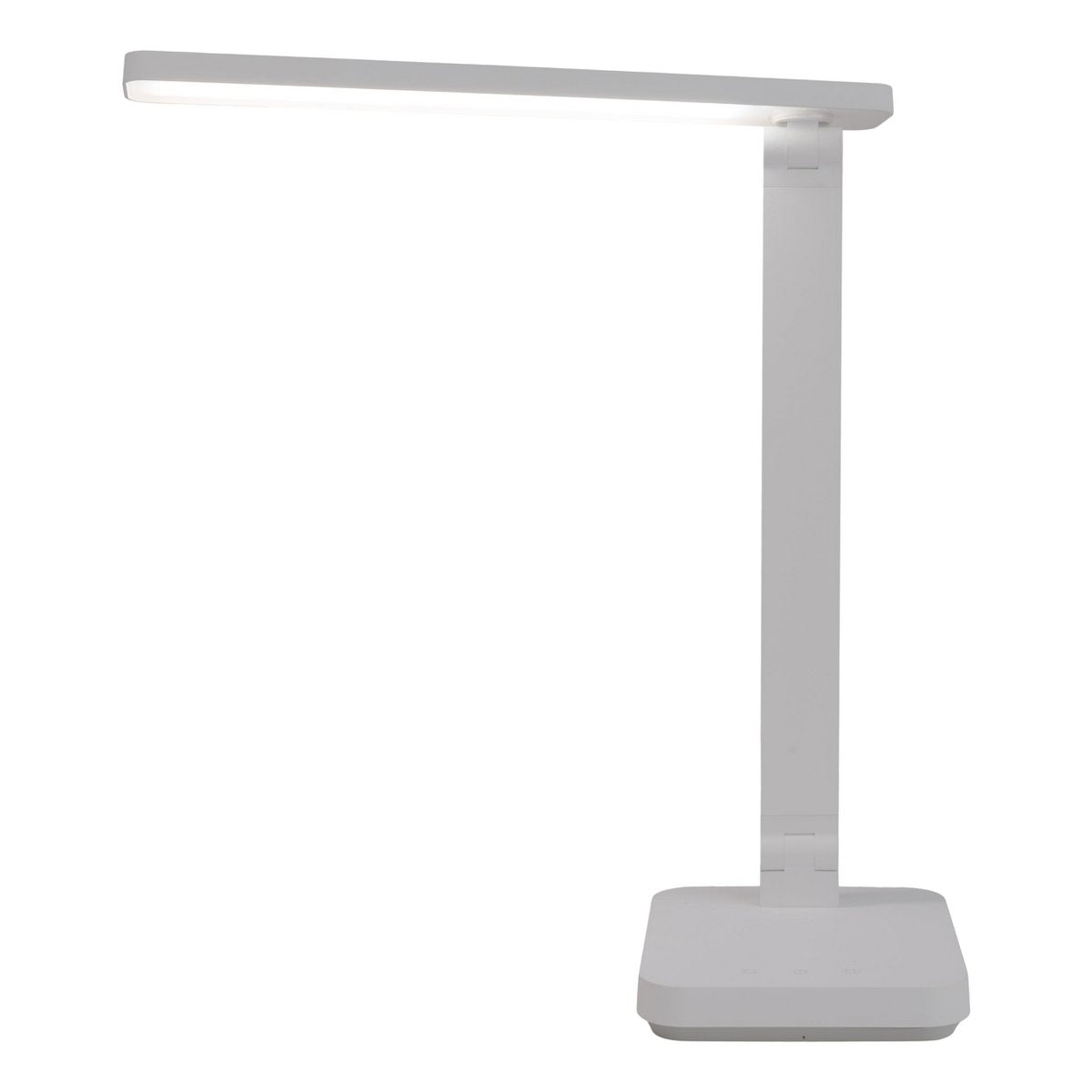 LED -tafellamp "Mover" Wit, metaal en plastic, 38 cm hoog, dimable, CCT -kleurwisselaar