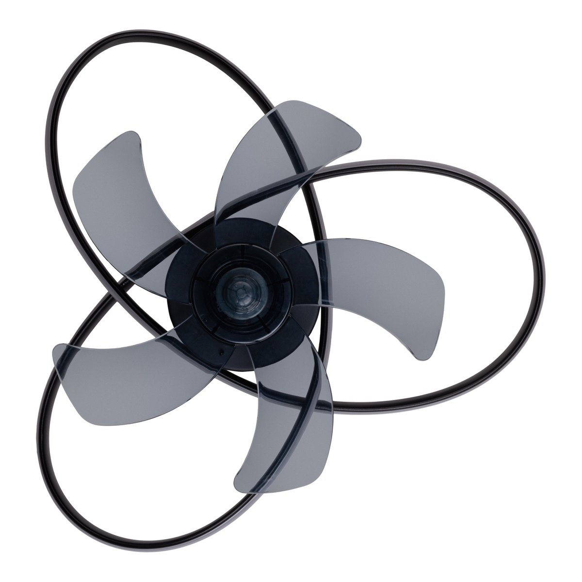 Het moderne LED -plafondlicht "Leccio" inclusief ventilator, nachtlichtfunctie, dim- en lichttemperatuurinstelling is uitgerust met stevig geïnstalleerde LED's en heeft een geschatte Øvon 58 cm.