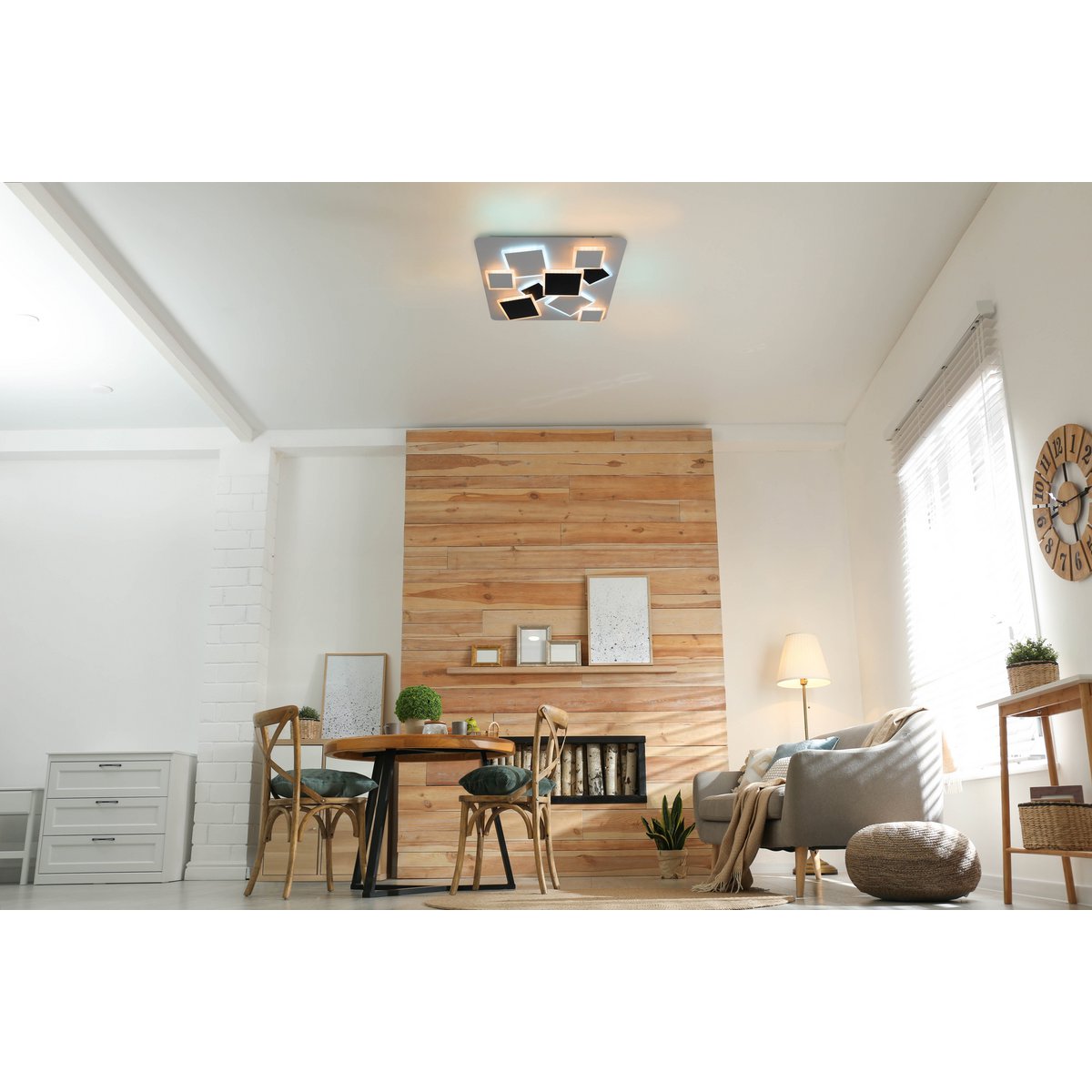 LED -plafondlicht "Vincent" L: 46,8 cm