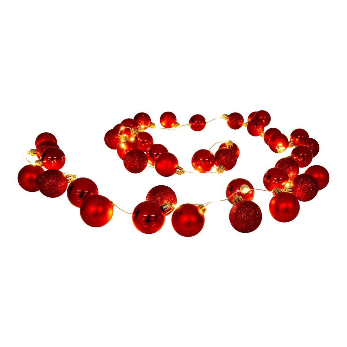 LED Outdoor Christmas Light Chain L: 250 cm rood