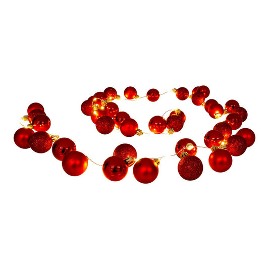 LED Outdoor Christmas Light Chain L: 250 cm rood