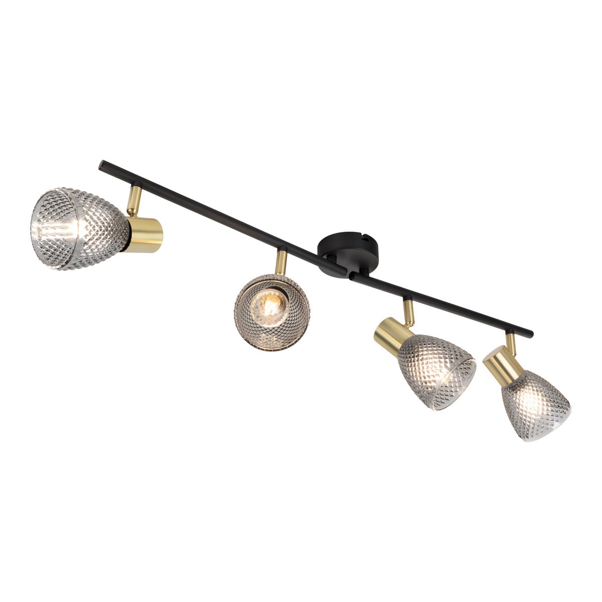 4er spot plafondlamp "Lindita" exclusief lampen
