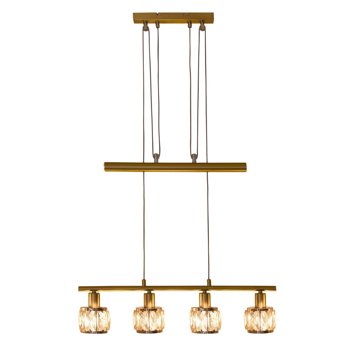 LED balanceerpendellamp "Josefa" E14 kooldraad