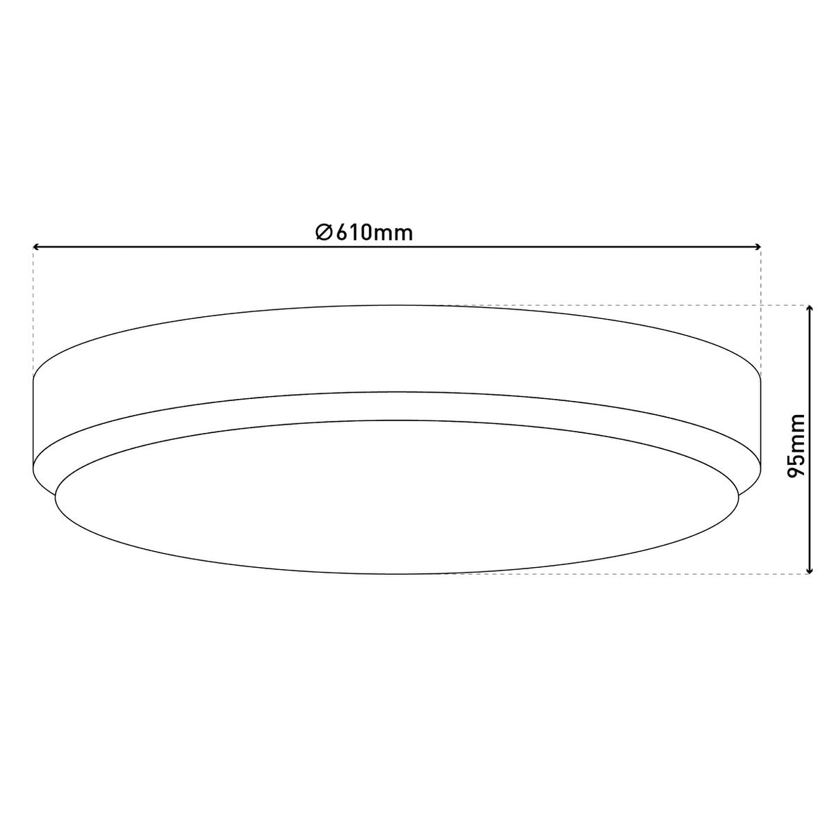 LED -plafondlamp Lissabon met kristaleffect, plafondlamp, metaal en plastic, wit, geïntegreerde LED, verlichting voor woonkamer, kantoor of gang