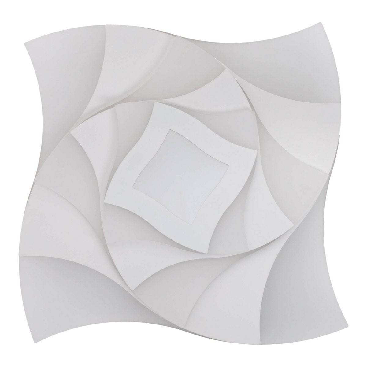 LED -plafondlamp 3D -effect "liora" Ø 48 cm, met veel functies, waaronder afstandsbediening