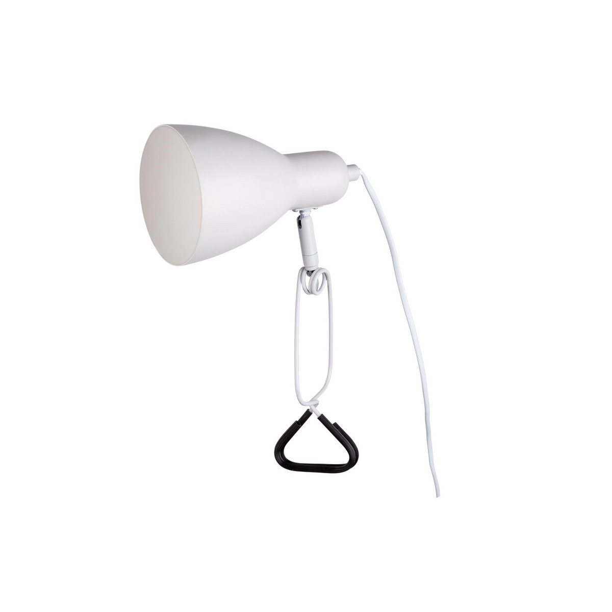 Klemtafels "Mara" Matt White voor E14 Max. 18 Watt, voor interieurs, 28 cm hoog