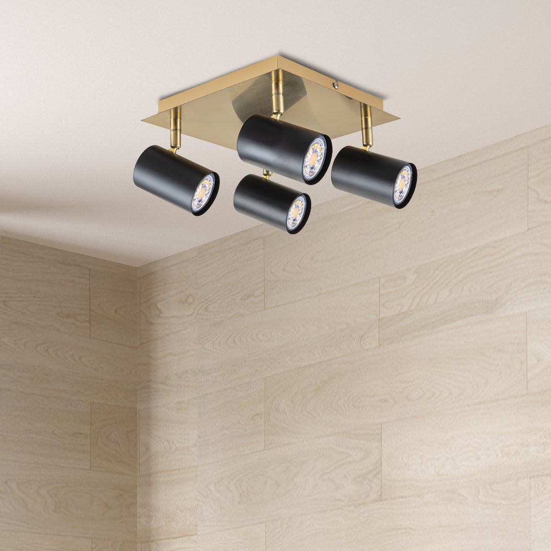 Set van 6 LED lampen GU10/5W "Marla"