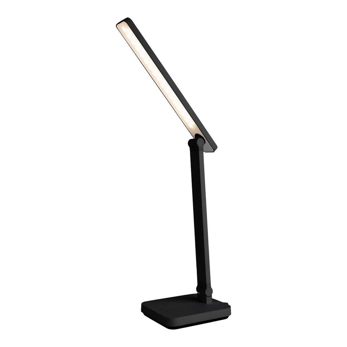 LED -tafellamp "Mover" zwart, metaal en plastic, 38 cm hoog, dimable, CCT -kleurwisselaar