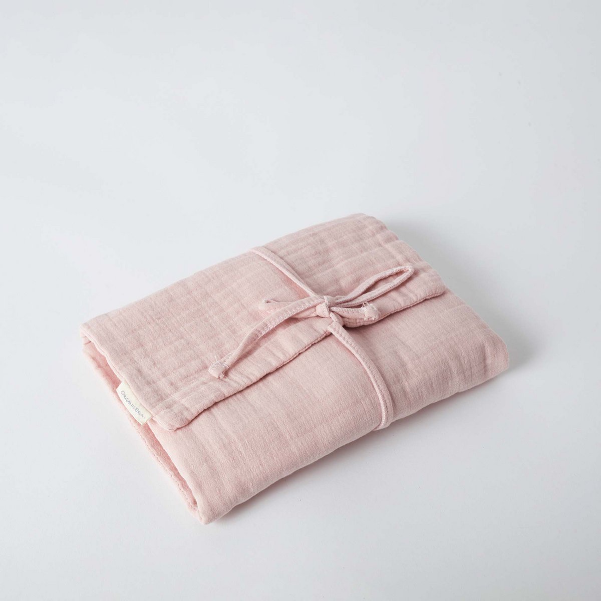 OrganicEra biologische mousseline luiercommode, roze