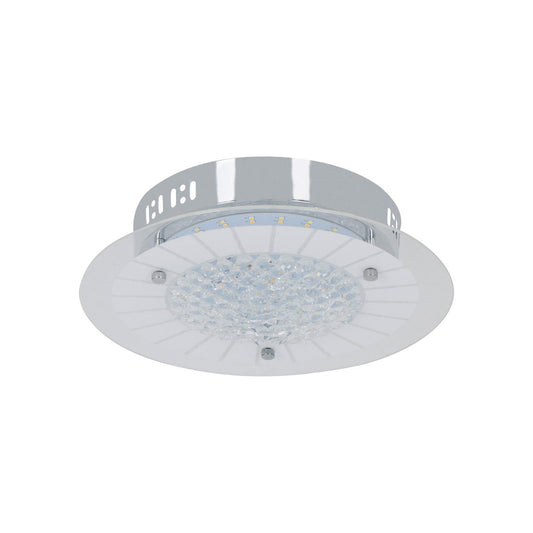 LED plafondlamp "Chur" met kristaleffect