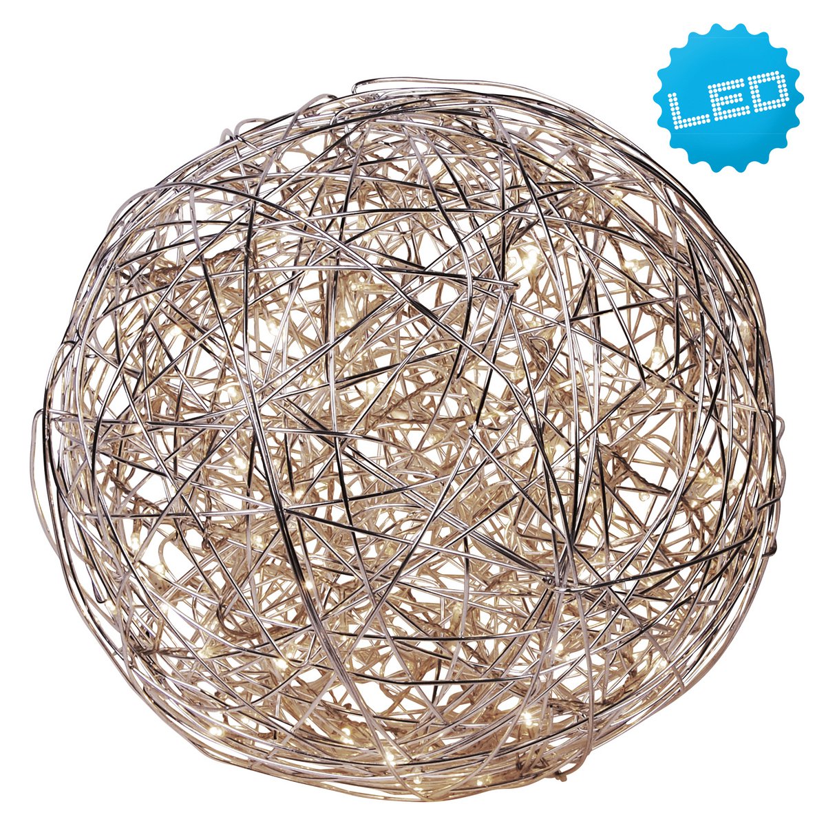 LED buitenbol "Maretak" d: 40cm