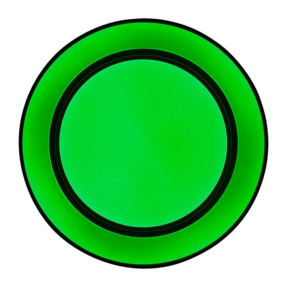 LED -plafondlamp "Monterey" Ø 37,5 cm, vele functies, gemaakt van metaal en plastic in het zwart, met geïntegreerde LED's, verlichting voor woonkamers, gang of kantoor