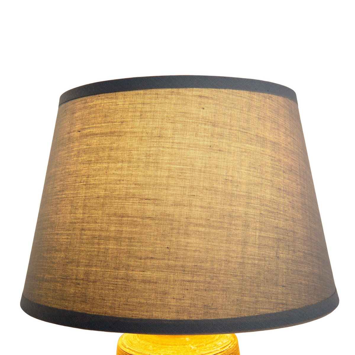 Keramische tafellamp "Talia", tafellamp gemaakt van keramiek, beige/grijs, met E14 -aansluiting, voor eetkamer, woonkamer, gang of kantoor, 31 cm hoog