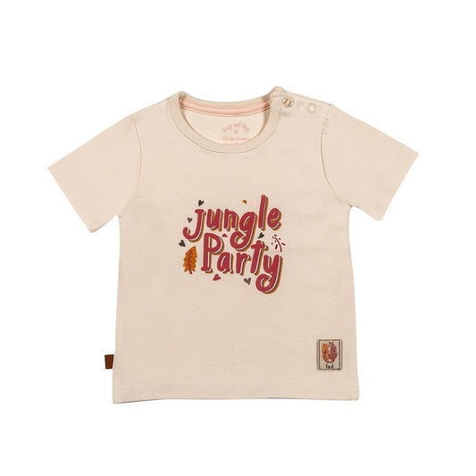 Jungle T-shirt Jungle Feest | Gebroken wit