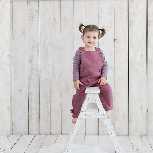 OrganicEra Biologische babybroek, bordeaux