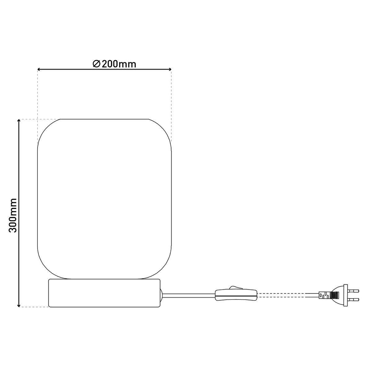 Glazen tafellicht "Alessio", 17 cm hoog, Ø 12 cm, goudkleurig metaal, rookglas, E14