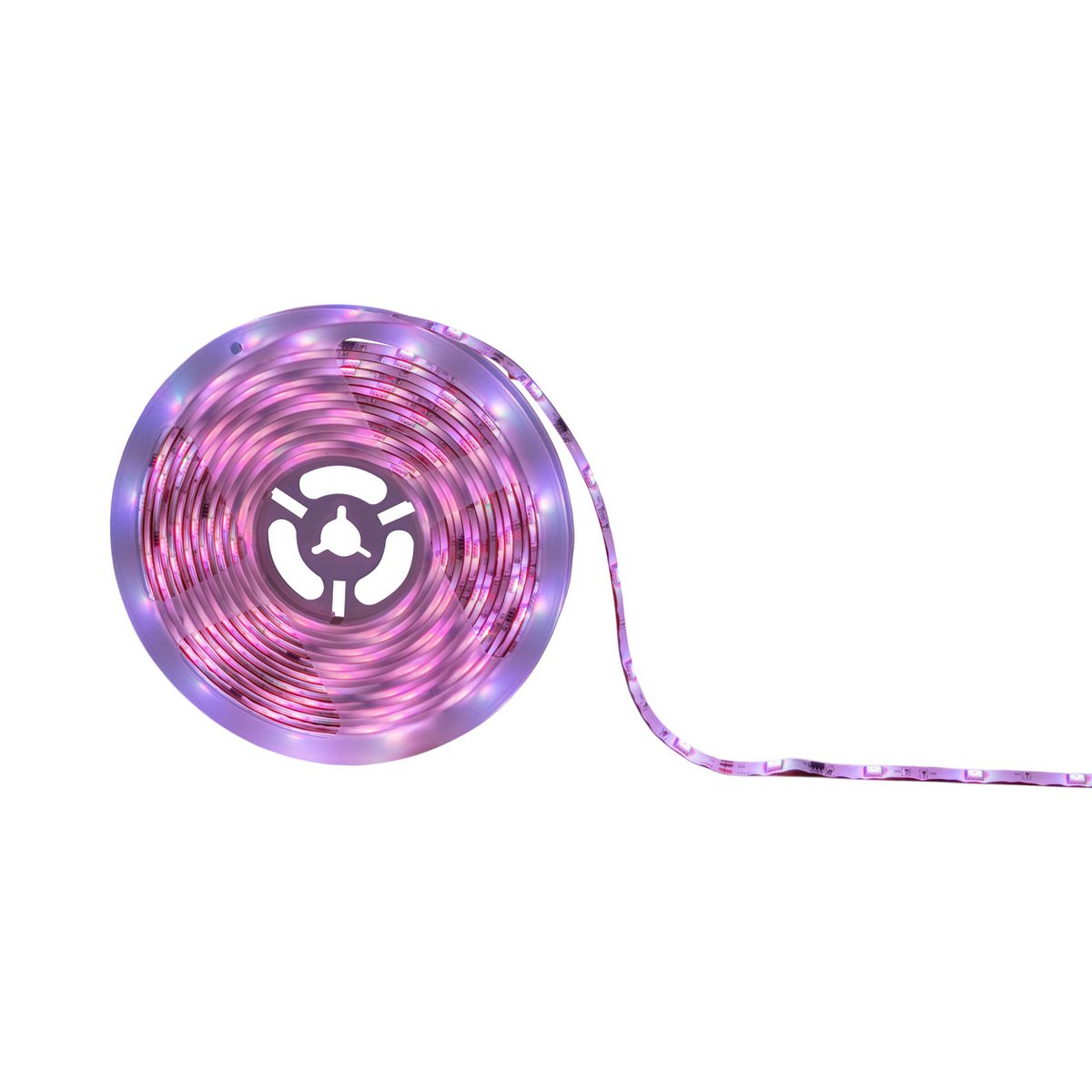 Digitale indoor LED -streep 5m, gemaakt van plastic, kleurrijke, geïntegreerde LED