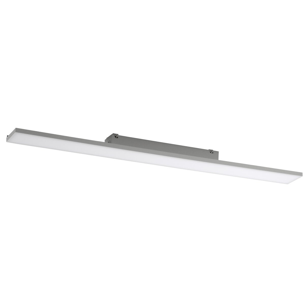 LED -paneel plafondlicht "Carente" lengte 119,5 cm, frameless, vele functies, gemaakt van metaal en plastic, witte, geïntegreerde LED's