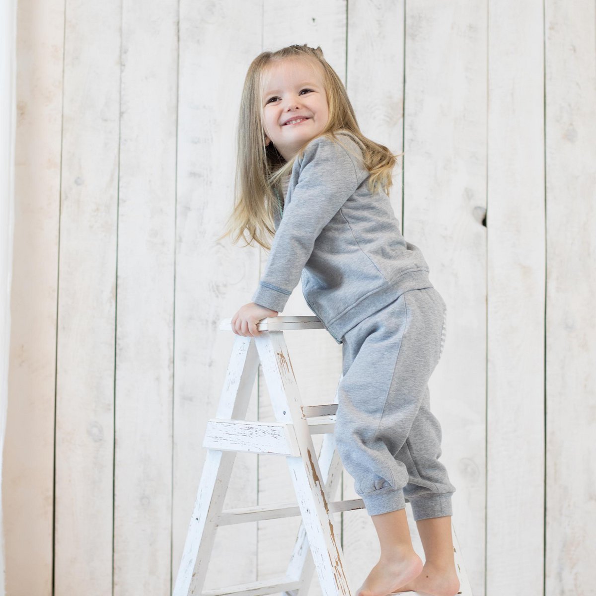 OrganicEra Biologische baby-joggingbroek, grijs