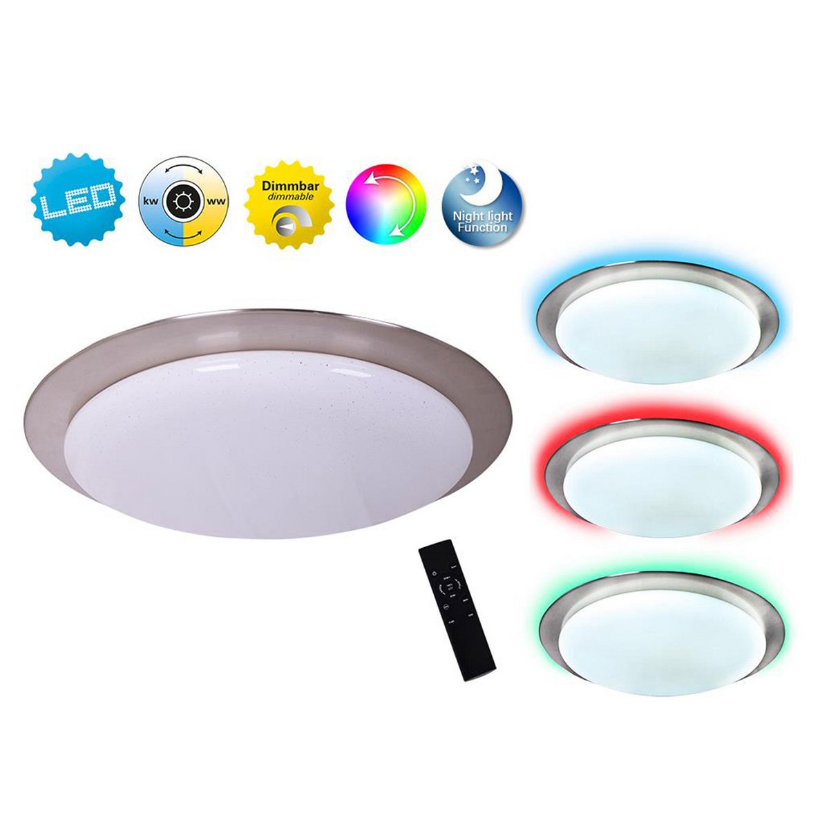 LED plafondlamp "Turin" d: 42,5cm