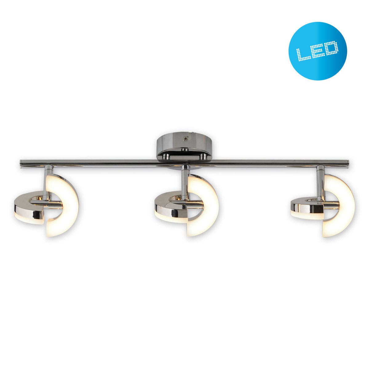 3 LED-wand u. Plafondspot "Affi"