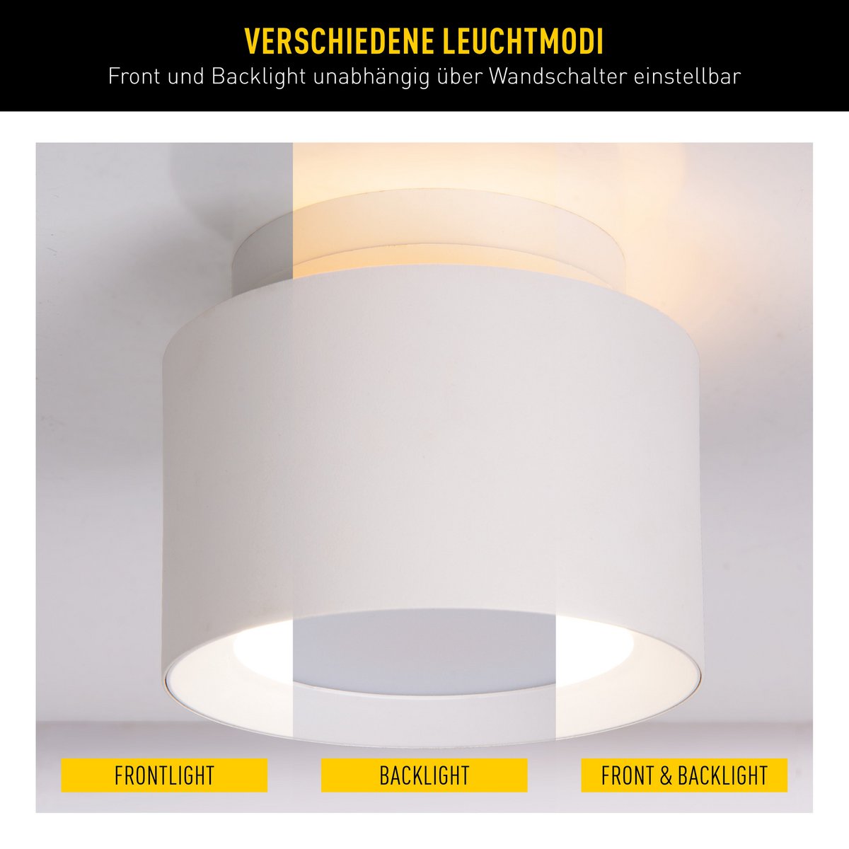 LED Spot D: 14 cm witte "Trimes"