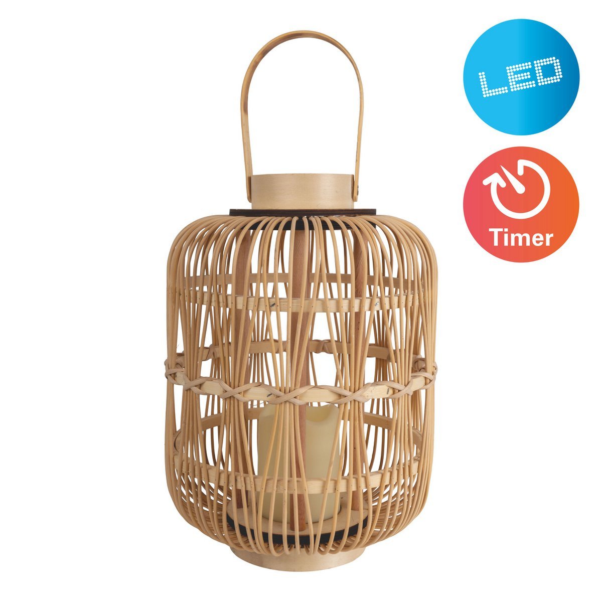 LED Decol Light "Korbinian" H: 42,5 cm