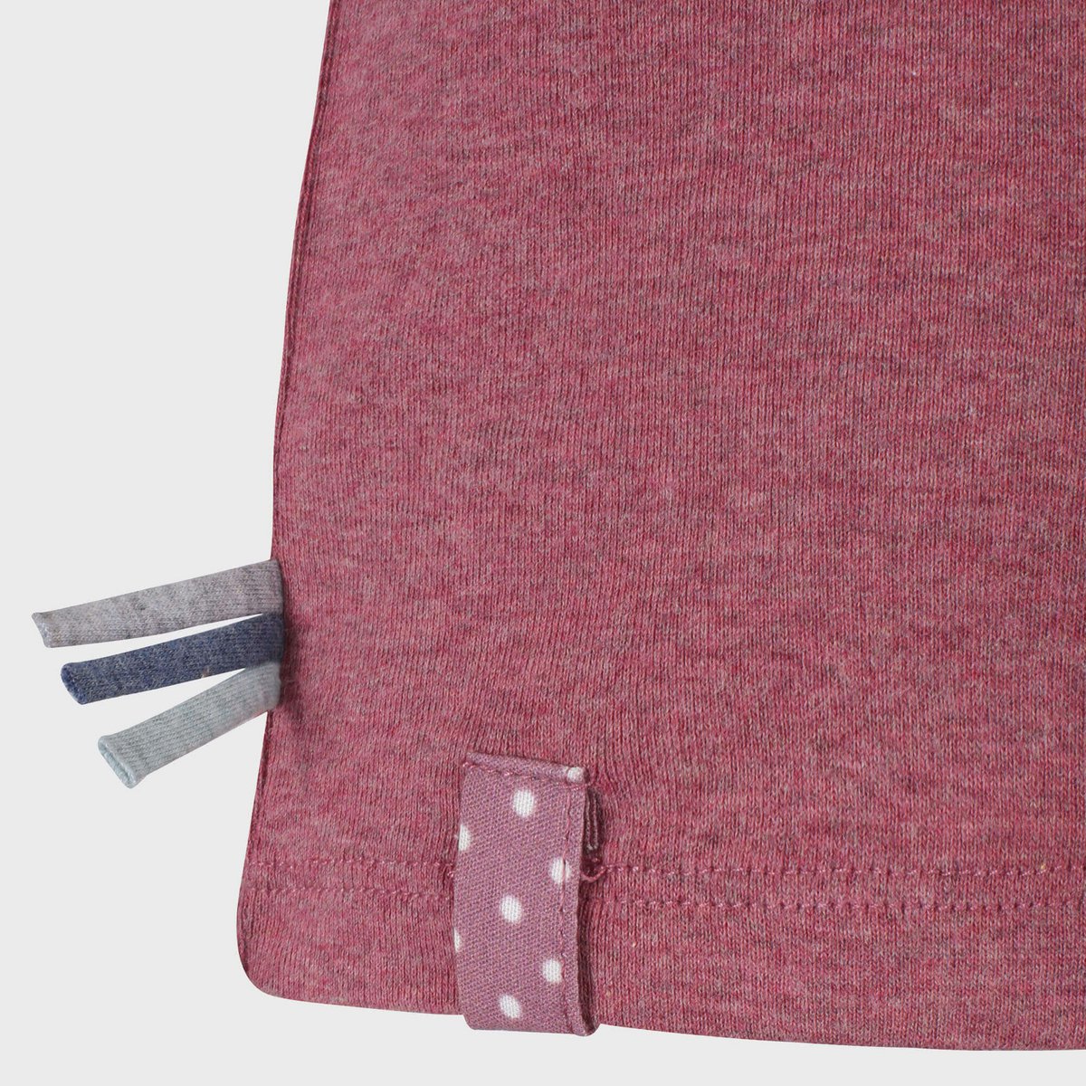 OrganicEra Biologisch baby S/S T-shirt, bordeaux