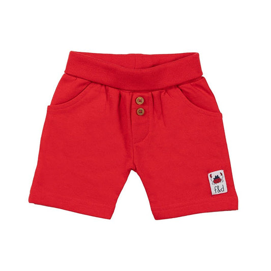 Piratenshort met/knopen | Rood