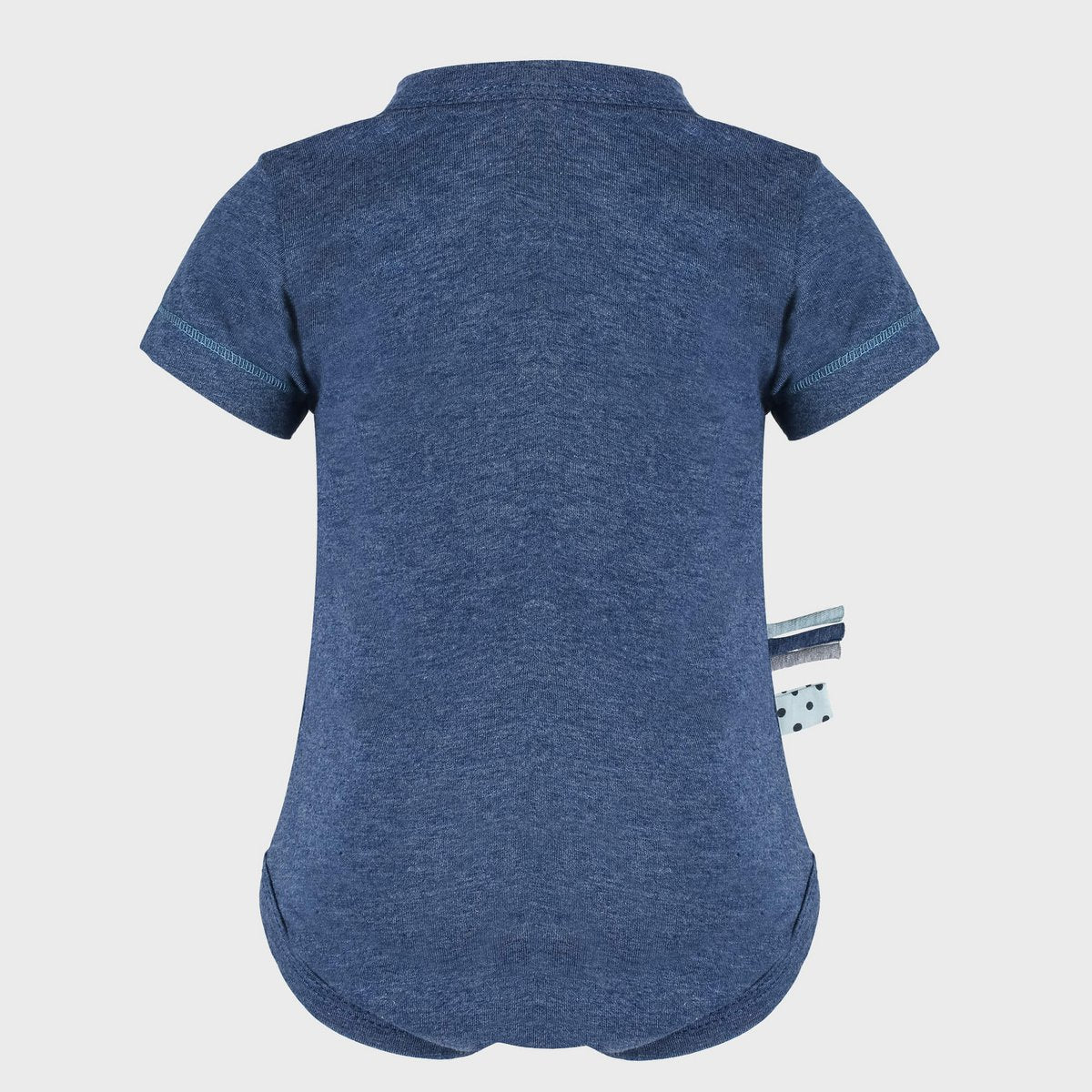 OrganicEra Organic Baby S/S Kimono body, Indigo