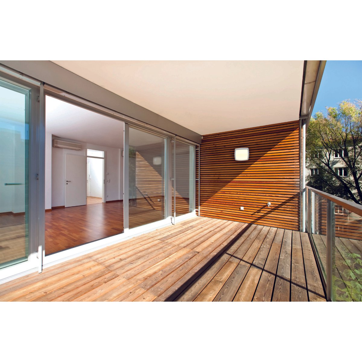 LED -muurplafondlamp "Buiten"