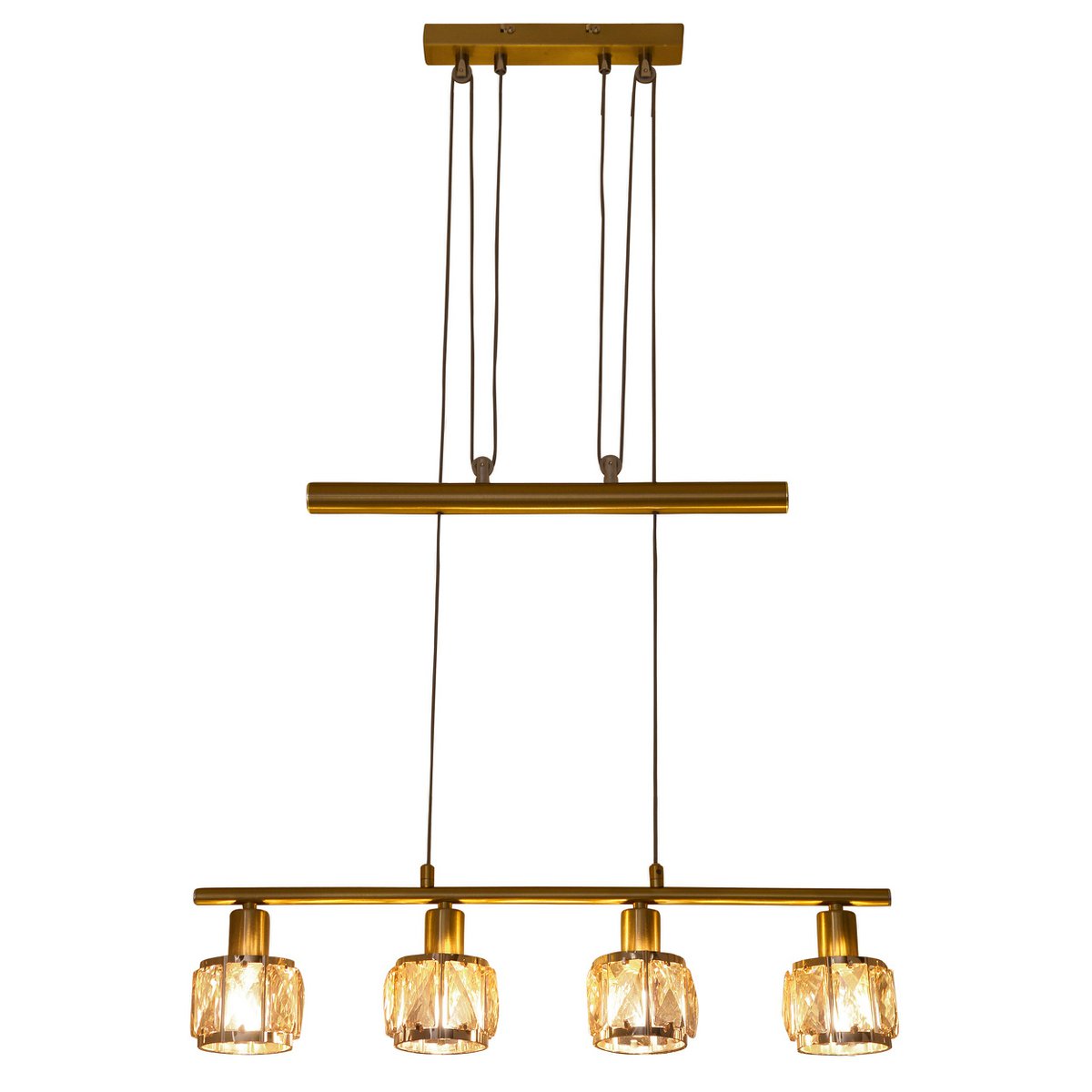 LED balanceerpendellamp "Josefa" E14 kooldraad