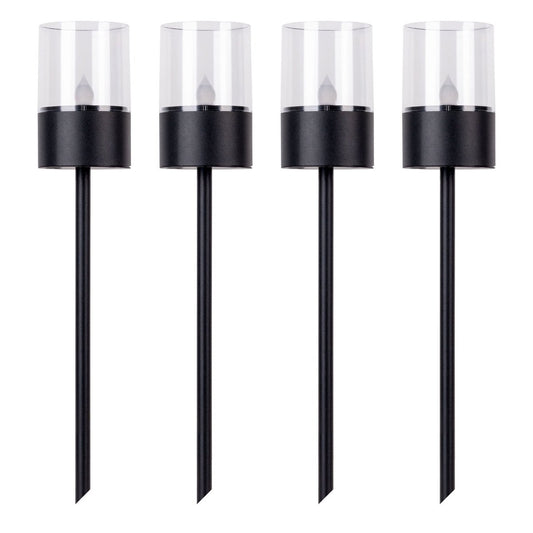 4er set Solar-/Dekoerdspieß