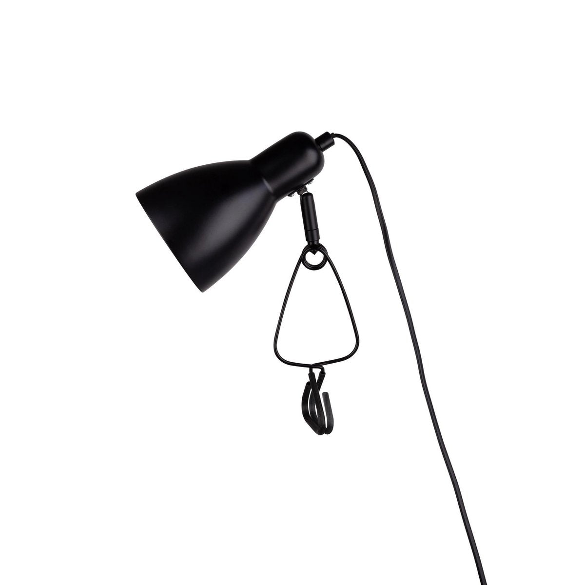 Klemtafels "Mara" Matt Schwarz voor E14 Max. 18 Watt, voor interieur, 28 cm hoog