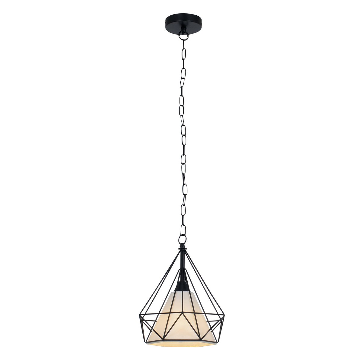 Metal hanglamp "Alex" D: 29 cm zwart
