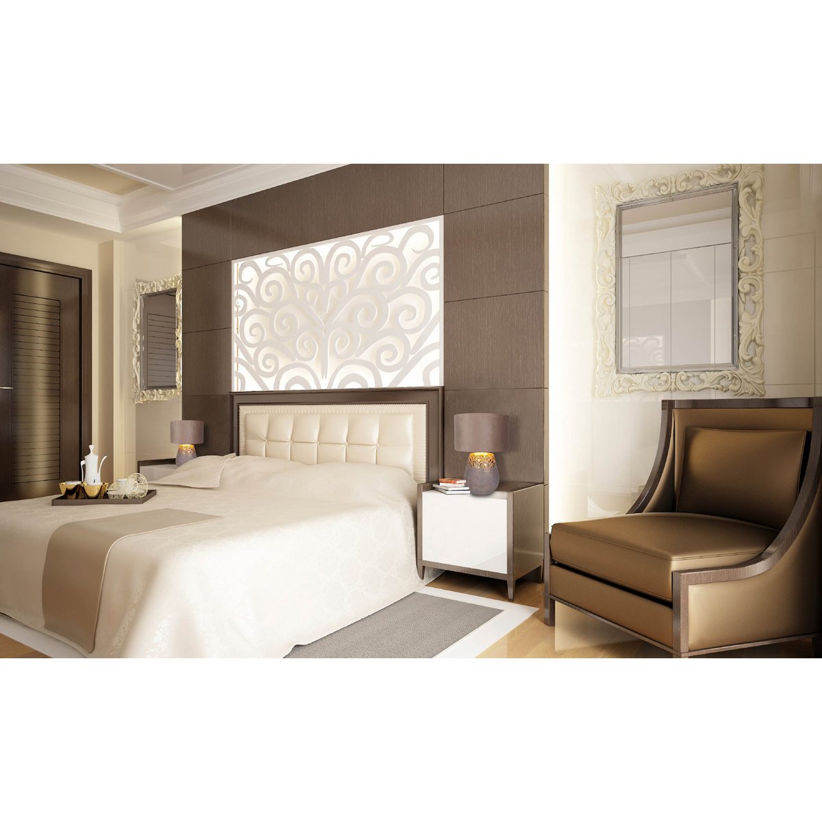 Keramische tafellamp "Bronco", tafellamp, keramiek, beige/grijs/goud, met E14 -aansluiting, voor eetkamer, woonkamer, gang of kantoor, 39 cm hoog