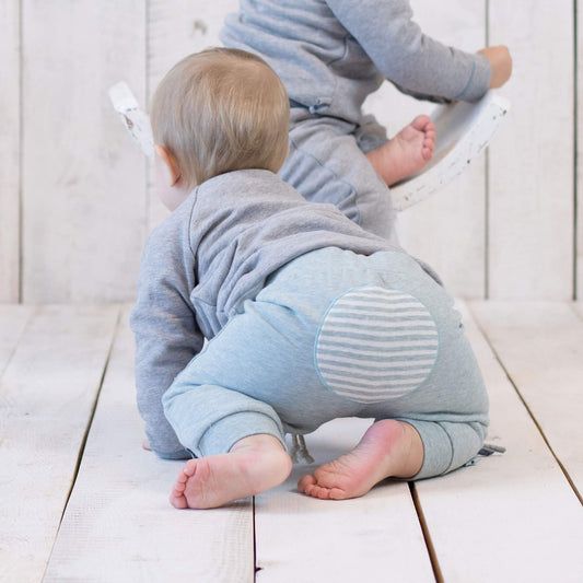 OrganicEra Biologische baby-joggingbroek, aqua