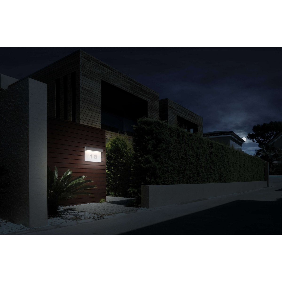 LED buiten wandlamp "Nombus"