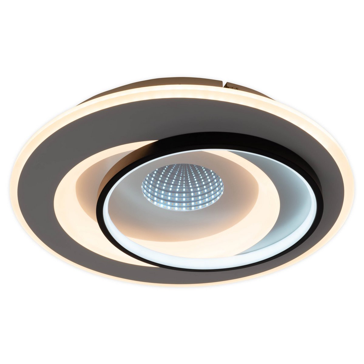 LED -plafondlicht 3D -effect "malea" Ø 49 cm, met veel functies, waaronder afstandsbediening