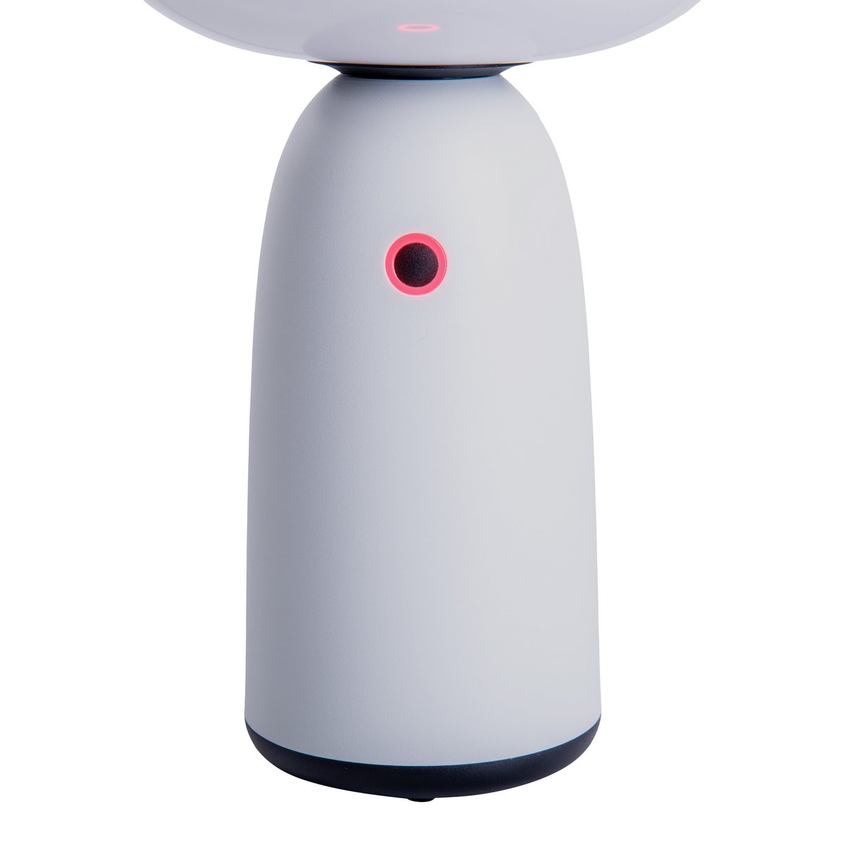 LED Solar Lamp "ADA" Wit voor de externe LED -tafellamp gemaakt van metaal en plastic, met stevig geïnstalleerde LED's, zonnelamp 22,5 x 16 cm