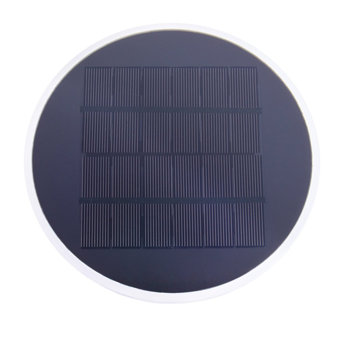 LED Solar Light "ADA" zwart voor buiten, LED -tafellamp gemaakt van metaal en plastic 22,5 x 16 cm