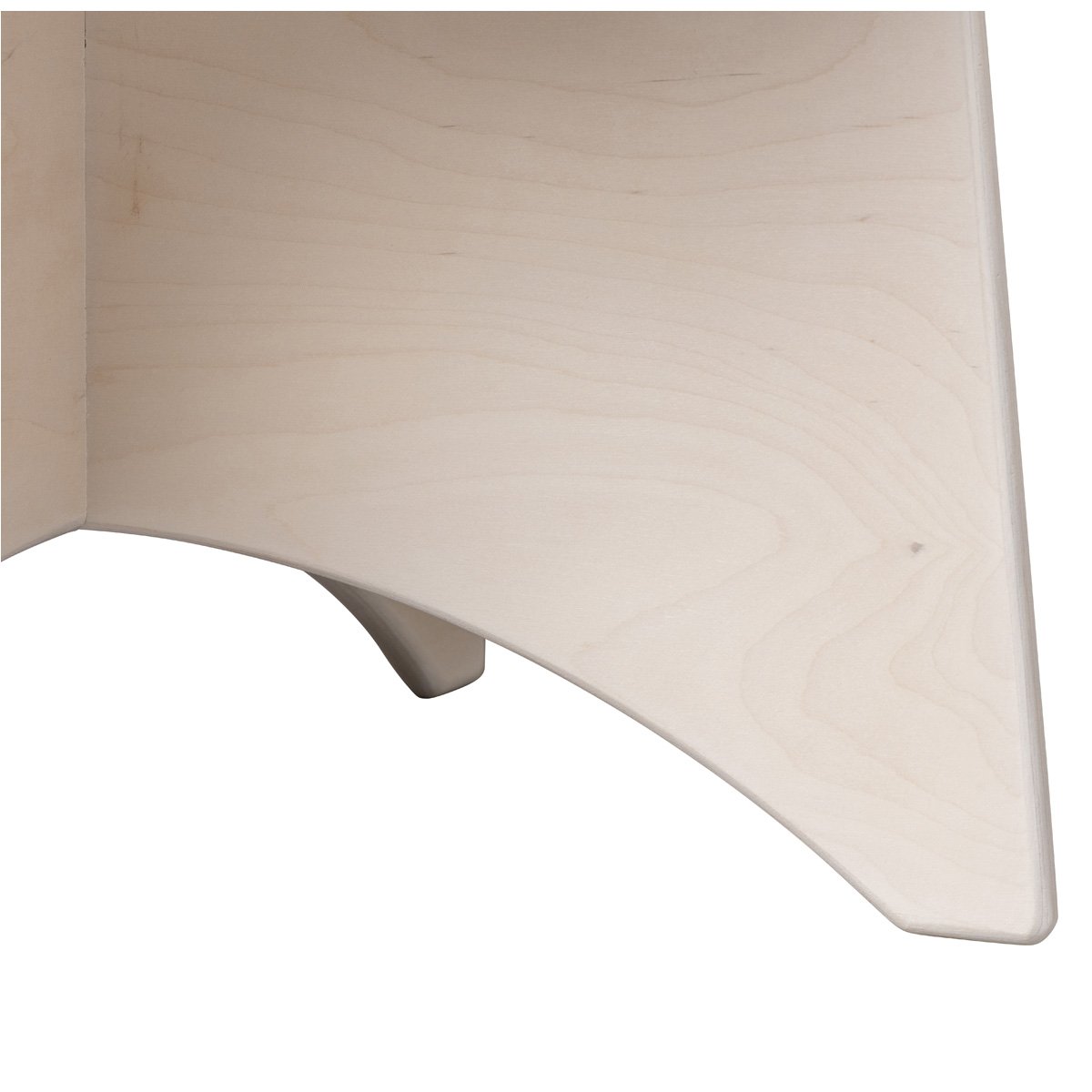 Van Dijk Toys houten Apollo Ronde tafel berken voor Peuters - Ø60cm hoogte 40cm - White wash