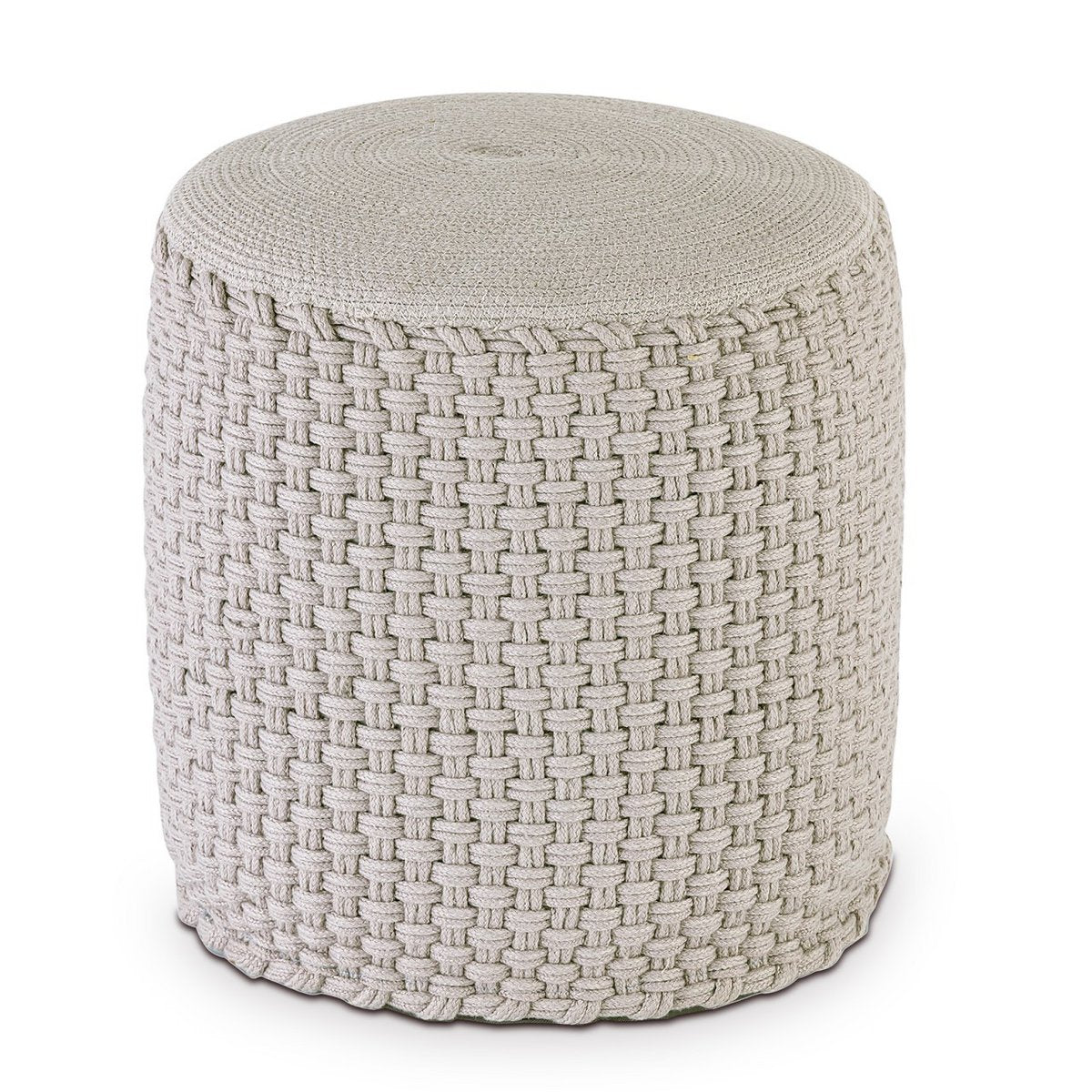 Krukken merino pouf outdoor Ø40 h45 cm stoel pouf kan worden vervuld