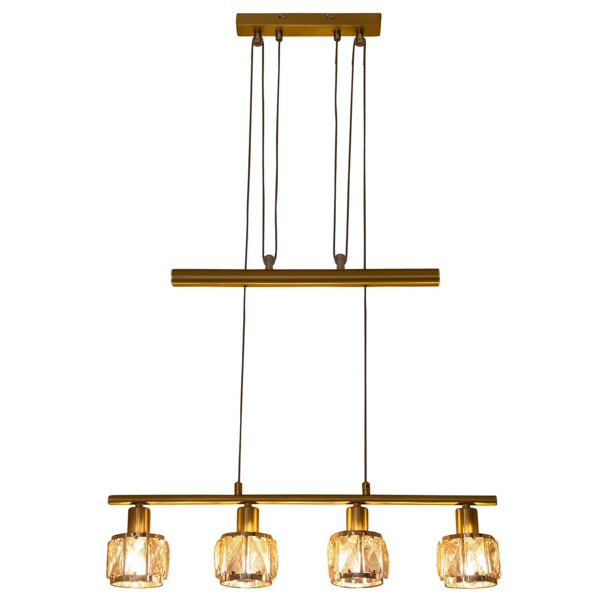 LED balanceerpendellamp "Josefa" E14 kooldraad