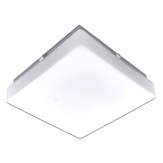 LED -plafondlamp "Trondheim" met sensor, 25 x 25 cm, met stevig gebouwd -in LED