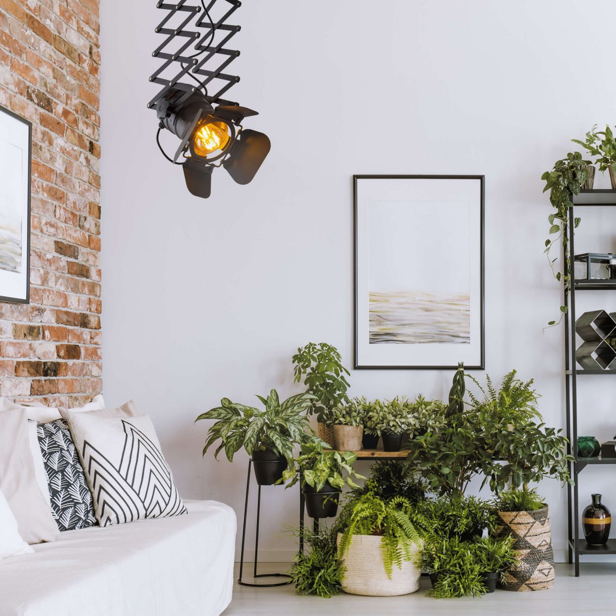 Shear Pendant Lamp "Cannes" Max.