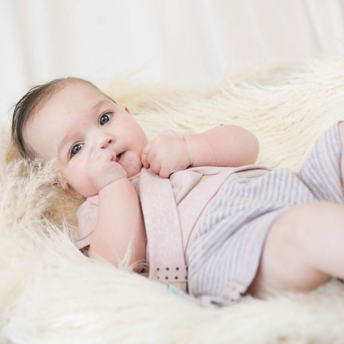 OrganicEra Biologisch baby-s/s-t-shirt, roze
