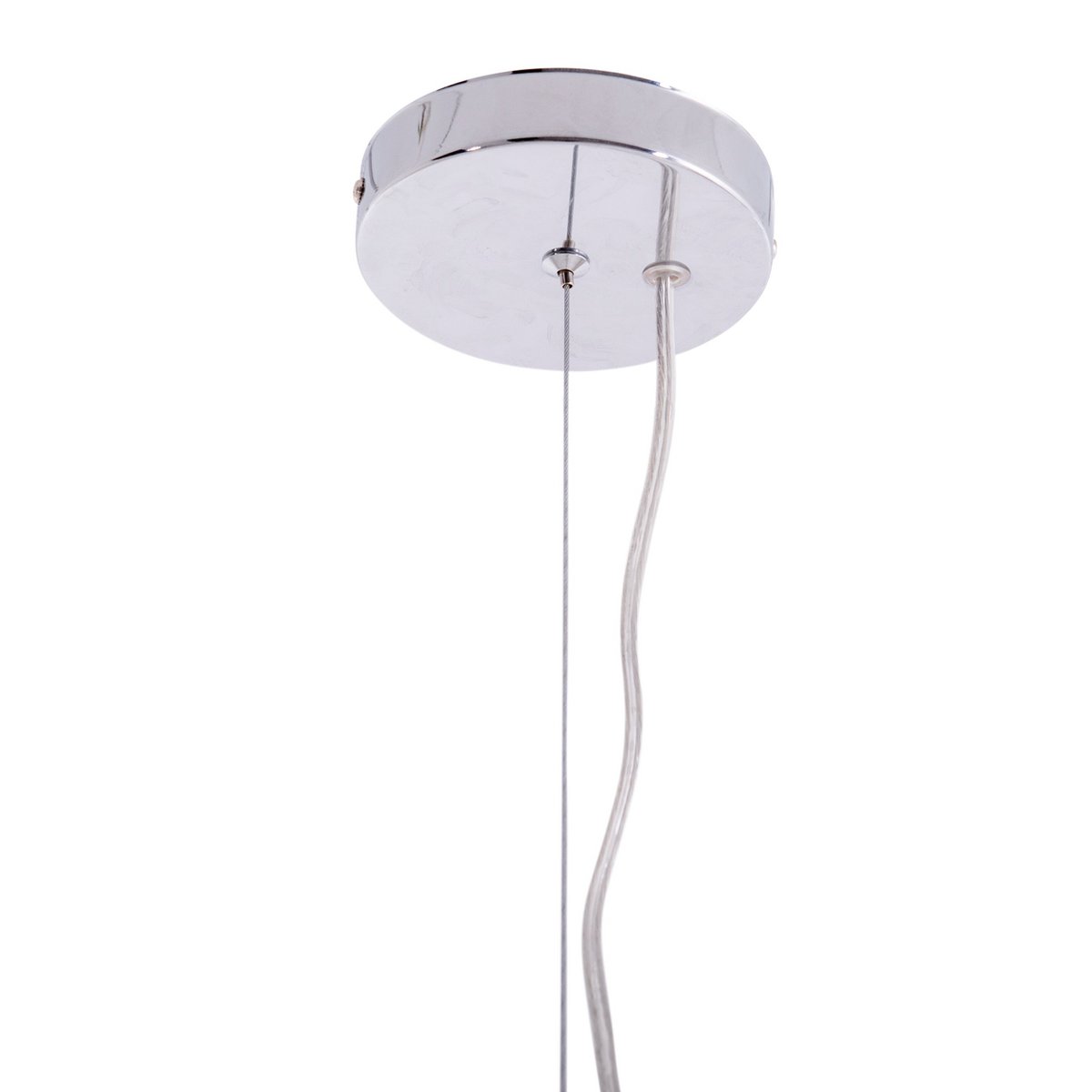 Hanger lamp "explosie" gemaakt van metaal- en irisglas, G9 -frames, hangende lamp voor eetkamer, woonkamer, hal of kantoor, Øca. 65 cm