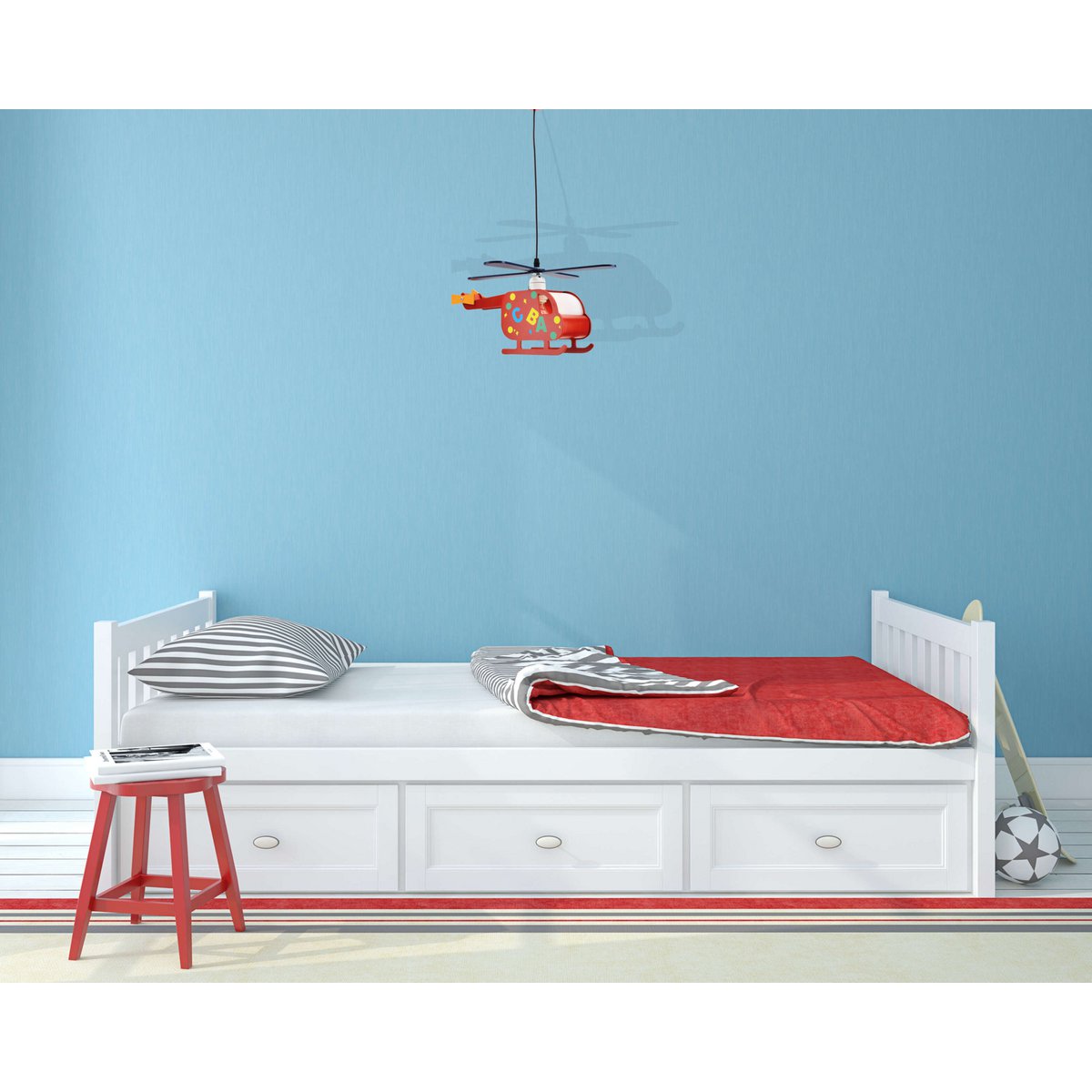 Kinderhanger lamp "Hubert" helikopter