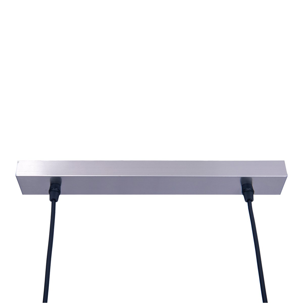 4 hanger lamp "maron" gemaakt van metalen satine-meter met stof paraplu's in bruin, met E14-aansluiting, lamp voor woonkamer of eetkamer, 71,5 x 12 cm